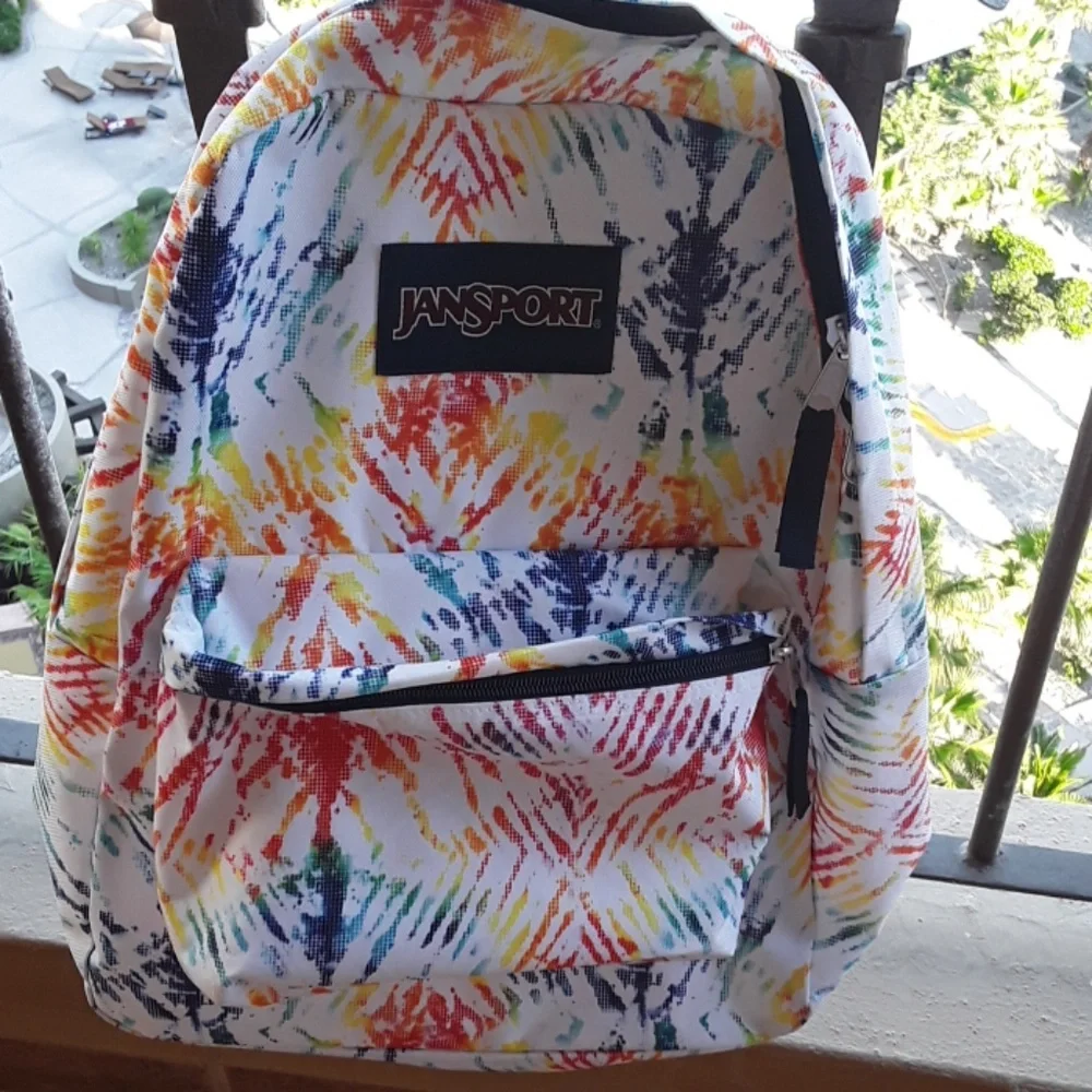 Jansport ♡jansport rainbow